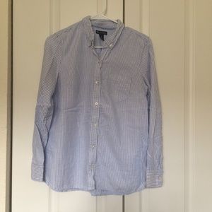 Gap Striped Button Down Shirt